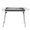 50 Pcs Full Set of Barbecue Stove Thicken Stainless Steel Barbecue Grill Carbon Barbecue Stove Rack