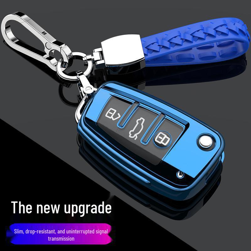 Folding Key Case Cover for Chery Tiggo 5x 2025: High-End Protective Shell with Buckle