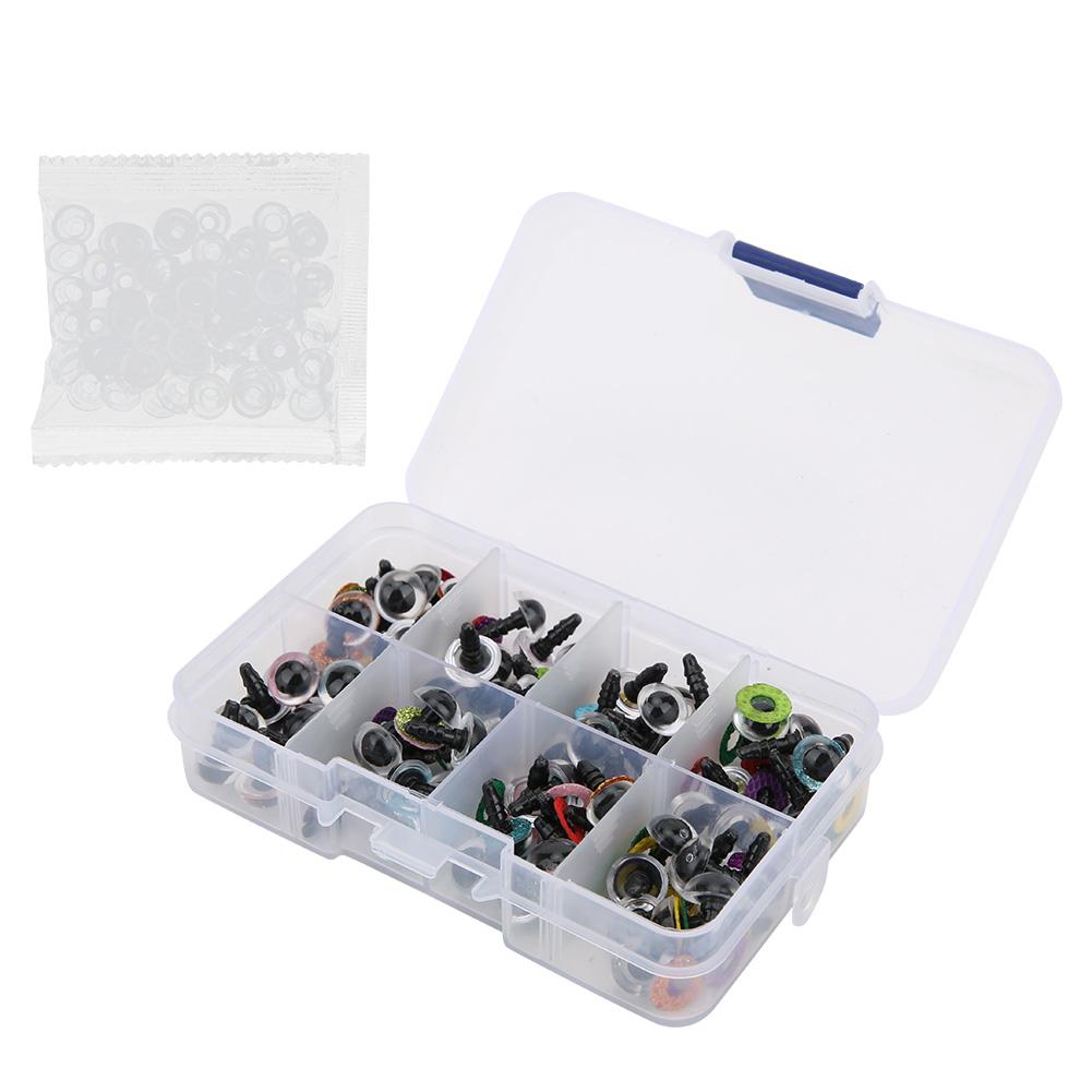 

80pcs box DIY Toys Eyes 10MM Dolls Bear Plush Animals Accessories with Packing Case10MM
