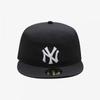 New Era Mlb New York Yankees Nylon Metal Fitted Cap Black 15131633