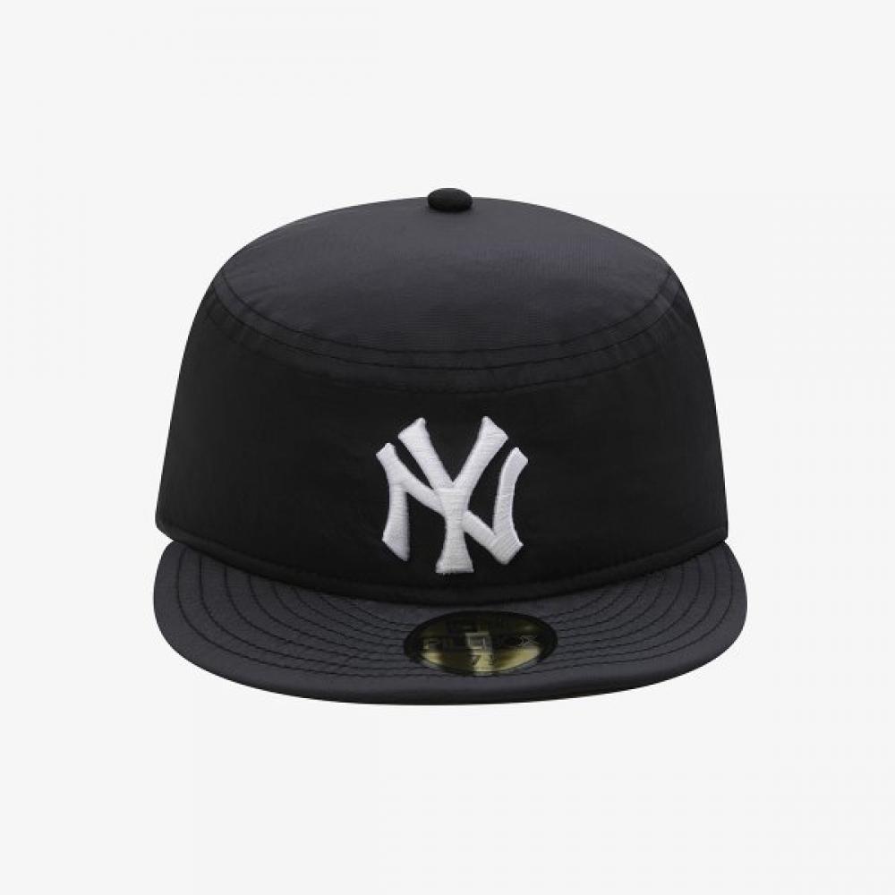 New Era Mlb New York Yankees Nylon Metal Fitted Cap Black 15131633