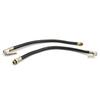 TWO Rubber Air Hose Chuck Tire Pressure Inflator  for Car Motorcycle