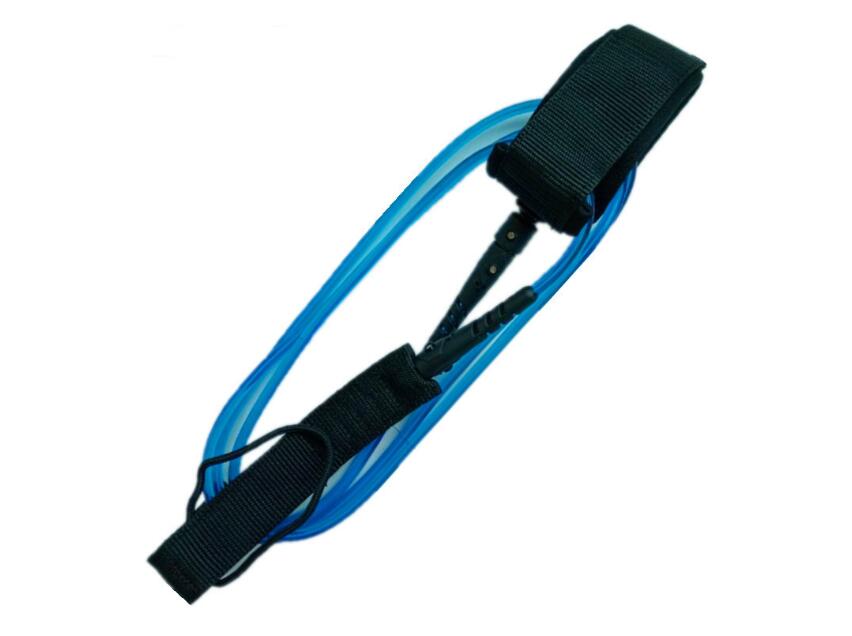 6ft 5.5mm Surfboard Leash TPU Paddle Board Surf Leash Foot Rope Safe Strap