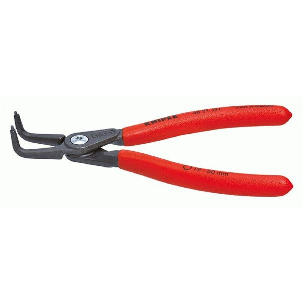 KNIPEX 4821-J41 Precision Snap Ring Pliers for Holes, Bent