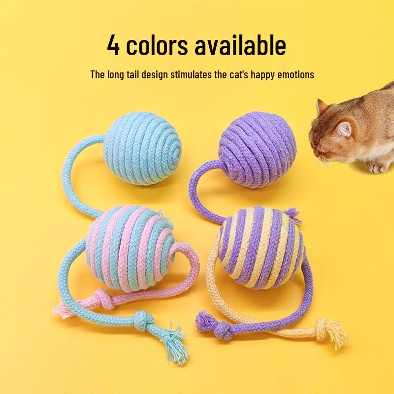 Wutu Sisal Ball Cat Toy Set