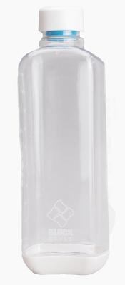 Pearl Metal Water Bottle 1000ml Direct Drinking PC Aqua Bottle Clear Block Style H-6036