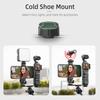 Phone Holder Fixed Bracket for DJI Osmo Pocket 3 Expansion Accessories Fill Light Tripod Clip with 1/4inch Screw