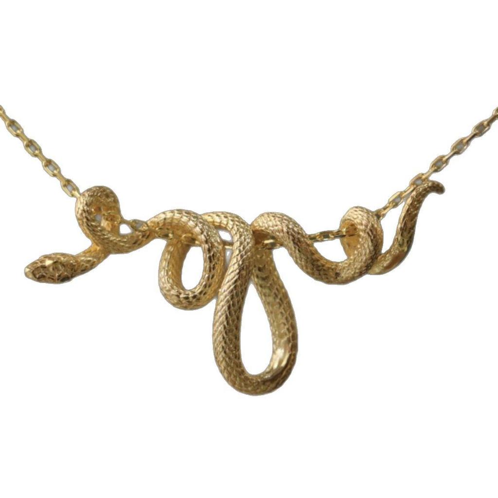 European Punk Hip Hop Zodiac Snake Pendant Choker