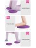 Non-Slip Yoga Pad Pair: Elbow & Knee Support