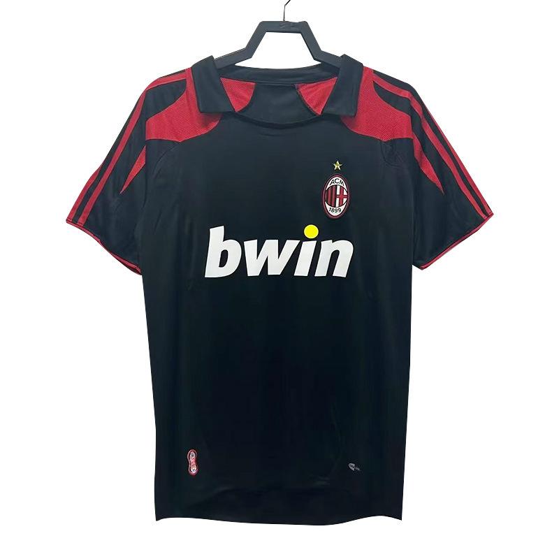Club retro jersey home and away retro top nostalgic league Champions League version short sleeve Red Devils main Real Madrid