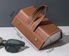 2/3/4/5/6 Grids Sunglasses Organizer Travel Storage Box for Glasses Portable Foldable Wall Hanging Display Case Eyewear Holder