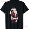 Anime Aesthetic Girl Ecchi Senpai Style T Shirt Vintage Washed Versatile Homme Stretched Top For Everyday Wear Stylish Soft