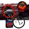 New 12V Heated Steering Wheel Cover Anti-slip Warm Car Heating Hand Warmer Winter Steering Wheel Heater Car Accessories