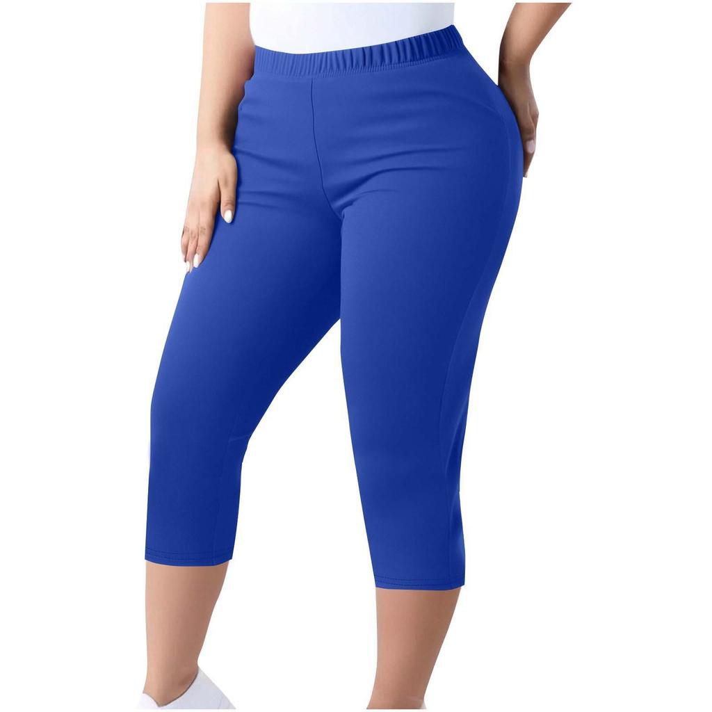 Women's High-waisted Slimming Leggings Plus Size Elastic-waisted Small Legs Pants