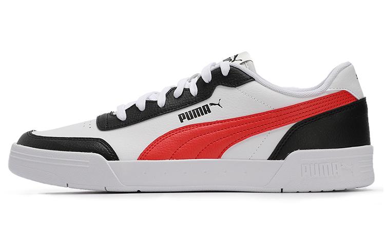 PUMA Caracal White Poppy Red 369863-24 36