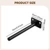 Fingerboard Rail Pole Finger Board Training Stable Base Skateboard Ramp for Games Educational