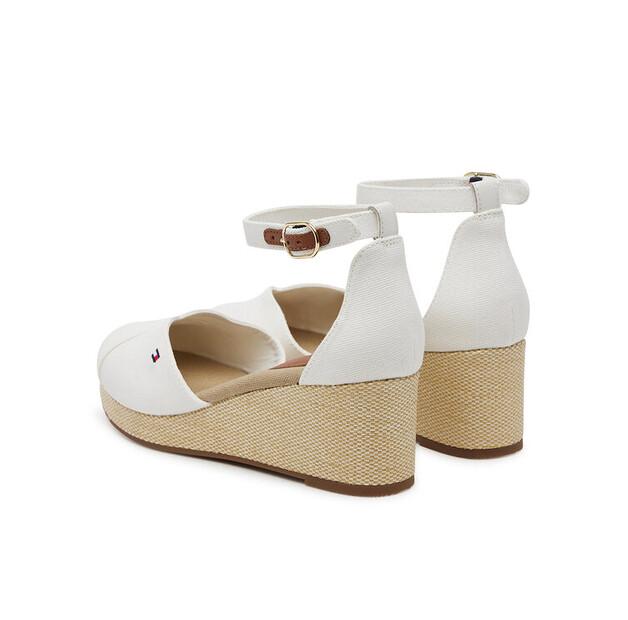 Tommy Hilfiger Flag Closed Toe Mid Wedge Espadrilles