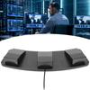 USB Triple Foot Pedal ABS Wide Application USB Triple Foot  Pedal for Factory Testing for Playing games for Zooming
