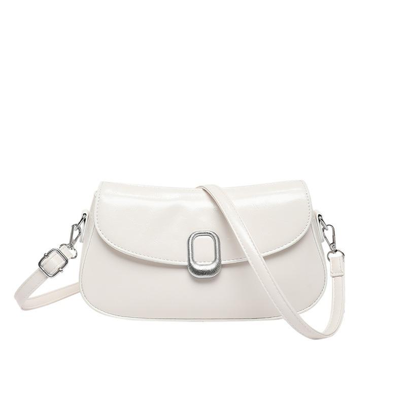 High-end fashion saddle bag women's new trend versatile messenger bag niche design casual women's bag