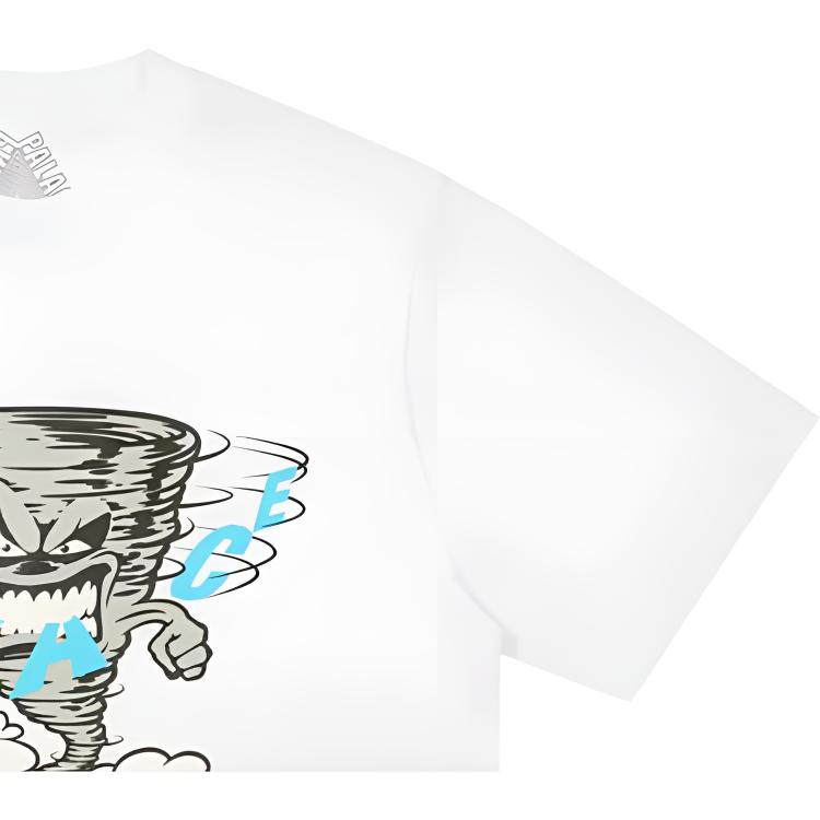 Palace Tornado T-Shirt Weiß Unisex Oberteile P27TS208