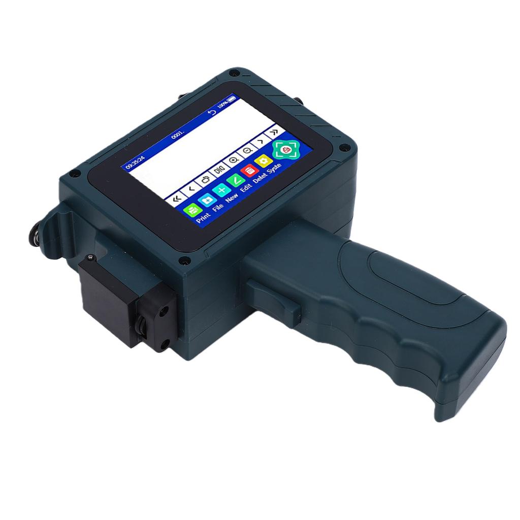 Impressora Inkjet Portátil 12,7 mm Máquina Codificadora Inkjet de Secagem Rápida com Cartucho de Tinta para Data Número Saco Plástico