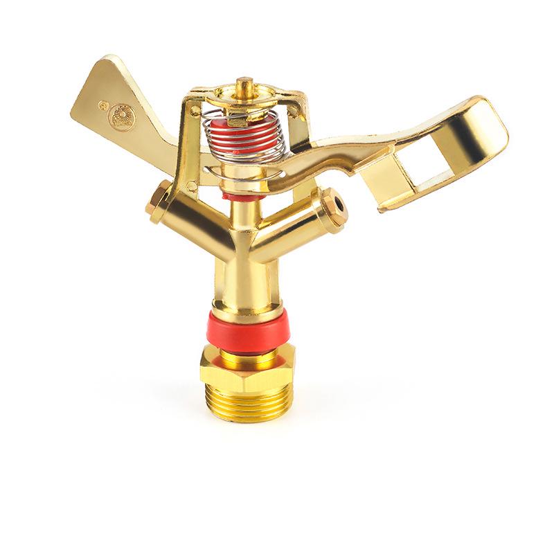 360° drehbarer Rasensprenger aus Zinklegierung für die Gartenbewässerung