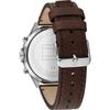 Tommy Hilfiger 1791712 Herrenuhr Braunes Armband Blaues Zifferblatt 44mm + Box