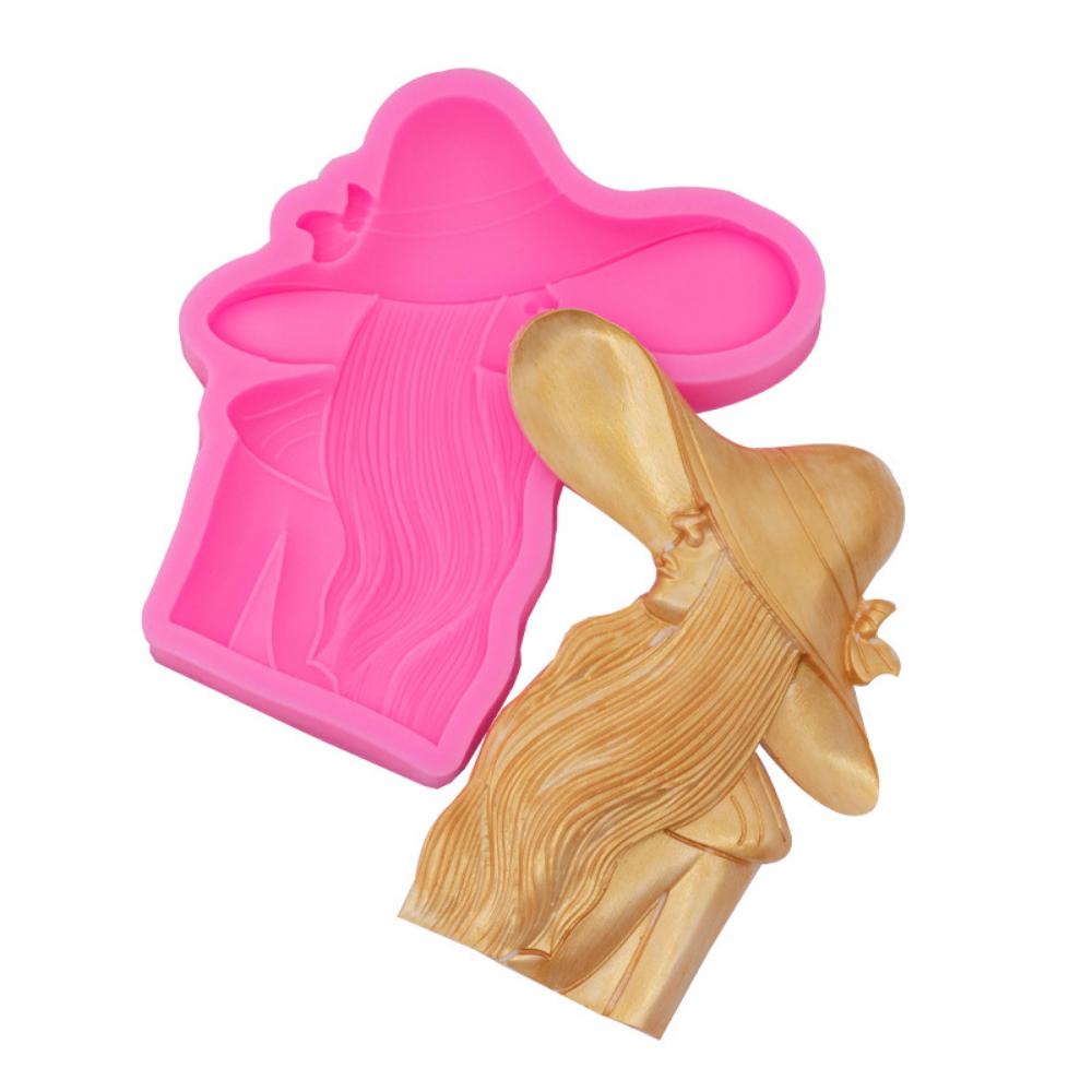 Nošení klobouků Muži a ženy Silikonová forma na pečení dortů s čokoládovým fondantem