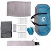 Tunnel Family Tent for 8 Persons Blue Waterproof