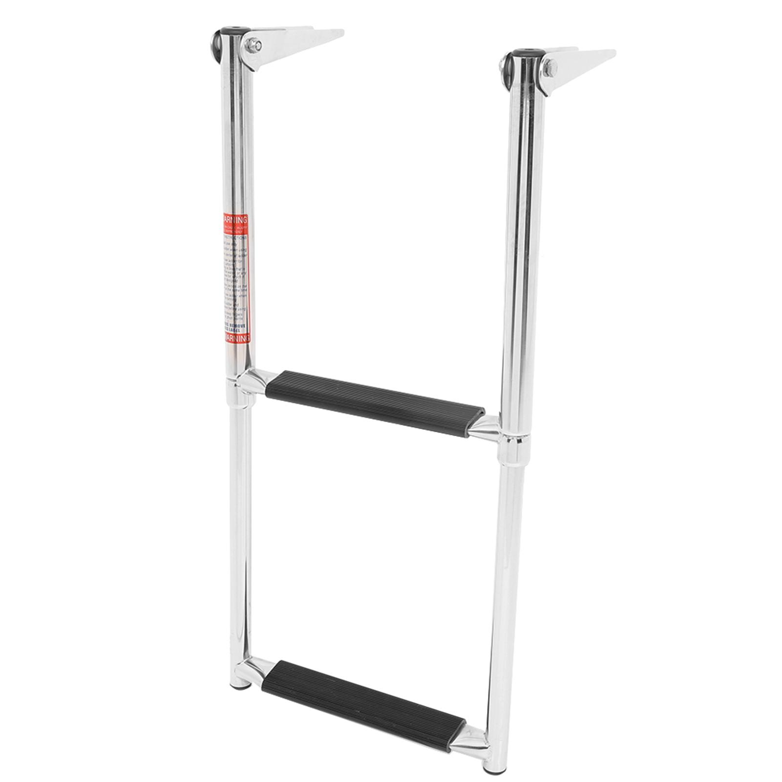 

Морская 2-ступенчатая телескопическая лестница из нержавеющей стали для лодки и яхты