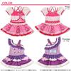 Airin Bandai Kimi To Idol Transformation Swimsuit 572 Pink One-Piece Swimsuit, PreCure Girls' (100cm/110cm/120cm) (Pink/Purple)