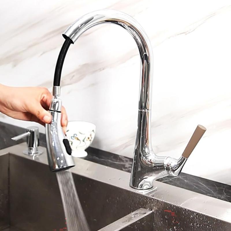 67 Inch Flexible Faucet Hose Replacement for Bathroom Sink Leak Proof Nylon Tubing Fittings Faucet Hose Replacemnet