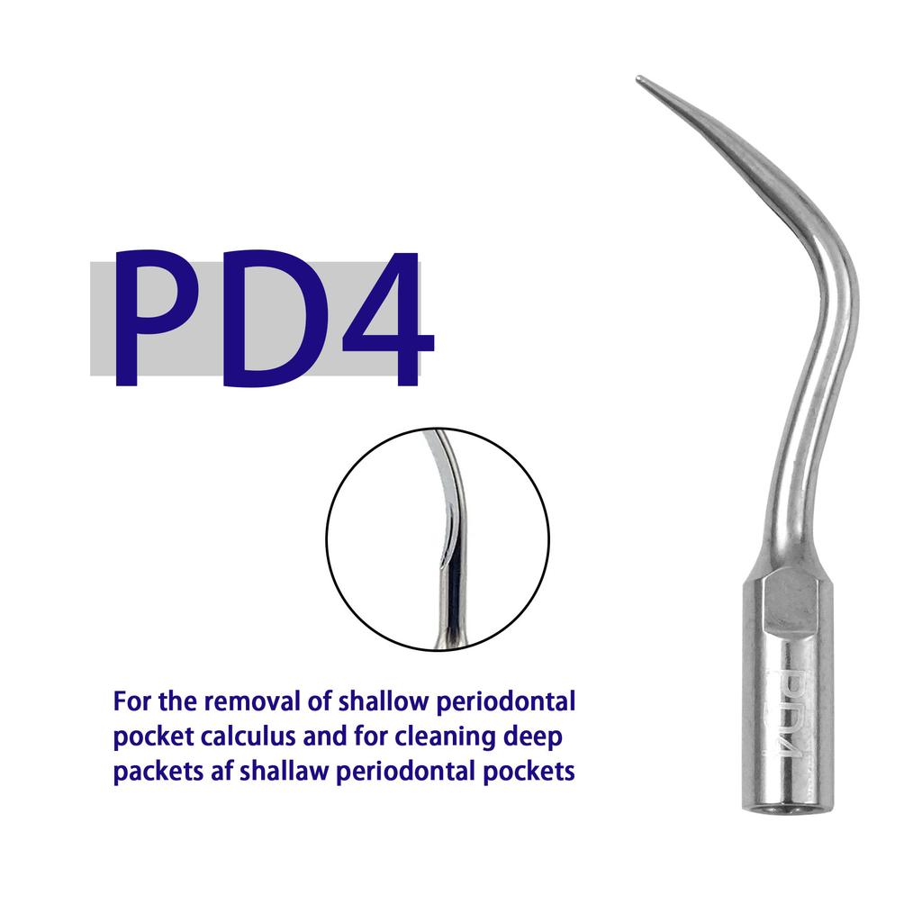 5Pcs Dental Ultrasonic Scaler Tips Fit Ems Woodpecker Dte Satelec G1-G6 E1-E5 P1 P3 P4 Gd1-Gd6 Pd1 Pd3 Pd4 Ed1 Ed2