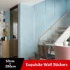 Self-adhesive 3D Wall Decals Waterproof Moisture-resistant Mould-resistant Wallpaper Bedroom & Living Room Wall Decals Dimensions: 50cm × 280cm