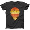 Pole Vault Shirt Retro Sunset 70s Vintage Pole Vault T-Shirt JTN Mens Womens Sweatshirt Hoodie Longsleeve Black