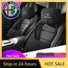 Autoaufkleber für Alfa Romeo Hohe Qualität Auto Nacken Kopfstütze Stütze Sitz Weiches Kissen für Alfa Romeo Giulietta GT 159 147 156 Mito