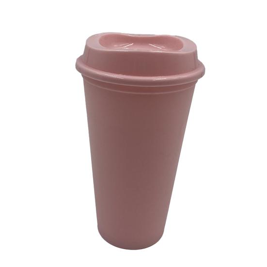 Drinking Bottle Non-slip Easy To Grip PP Portable Lid Coffee Mug Office