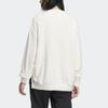 adidas Originals Trefoil Heart Logo Crew Neck Sweatshirt Women Tops White IK8662