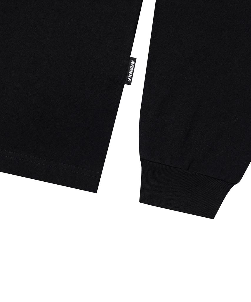 AVIREX Long Sleeve Tee Prime Beef / 7836230028 Black