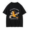 Famoso Film di Quentin Tarantino Pulp Fiction Jhon Travolta Lumache Banana Stampa Stile Uguale Maglietta Unisex Casual Cotone Puro Magliette