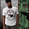 Combat T-shirt Military Infantryman Machine Gunner Belt Fed Happiness Tee