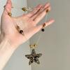 Vintage Vintage Sweet Cool Star Pendant Necklace Autumn Winter High-End Sweater Chain Fashionable Versatile Beaded Sweater Chain
