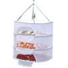 1/2/3 Layer Dried Vegetable Net Foldable Mesh Clothes Hanging Dryer  Clothing Drying