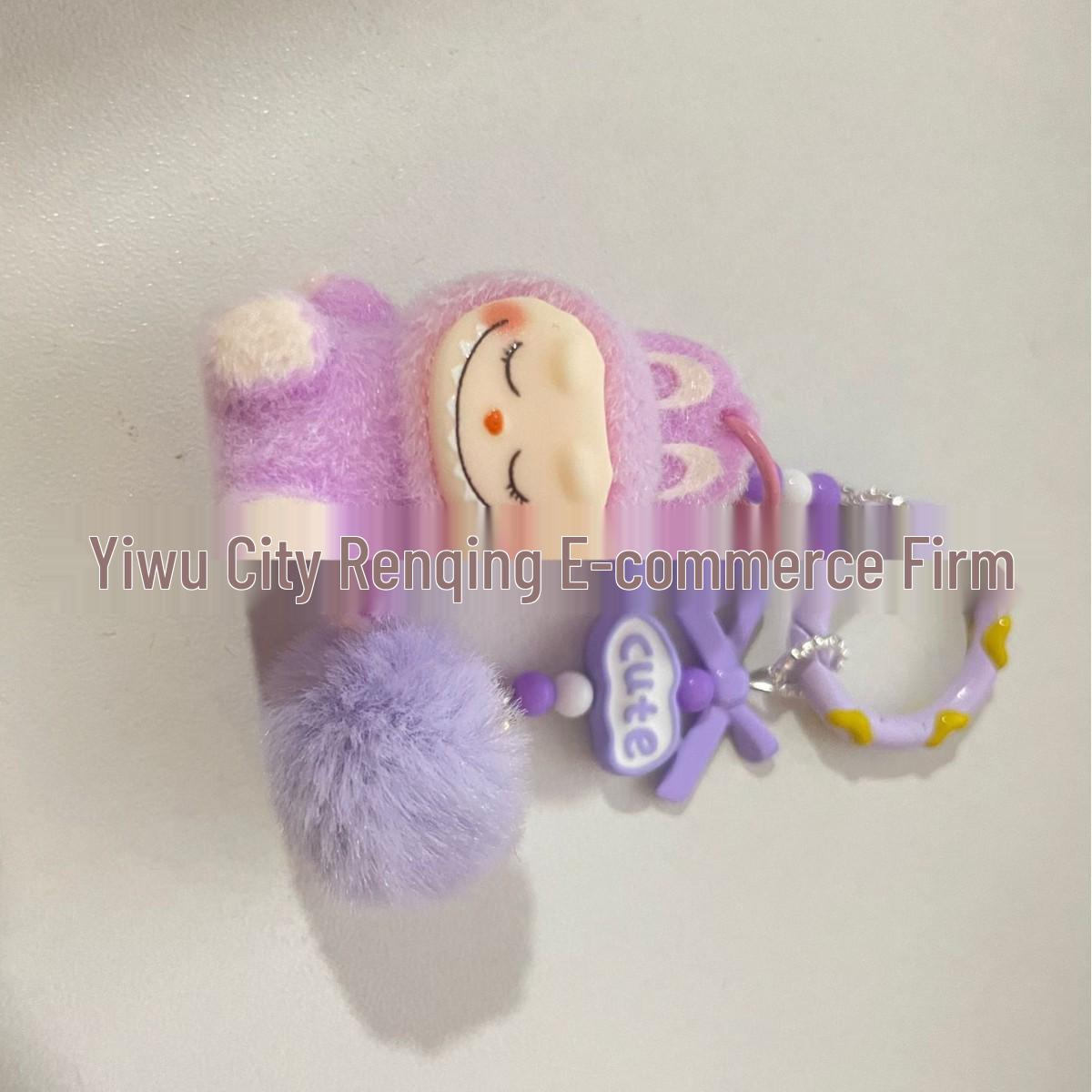 

Милый мини-брелок в виде тыквы с флокированным зерном и подвеска для мобильного телефона