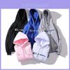Trendy Urban Style Embroidered Hoodie For Couples Loose Fit Spring Autumn Fashion