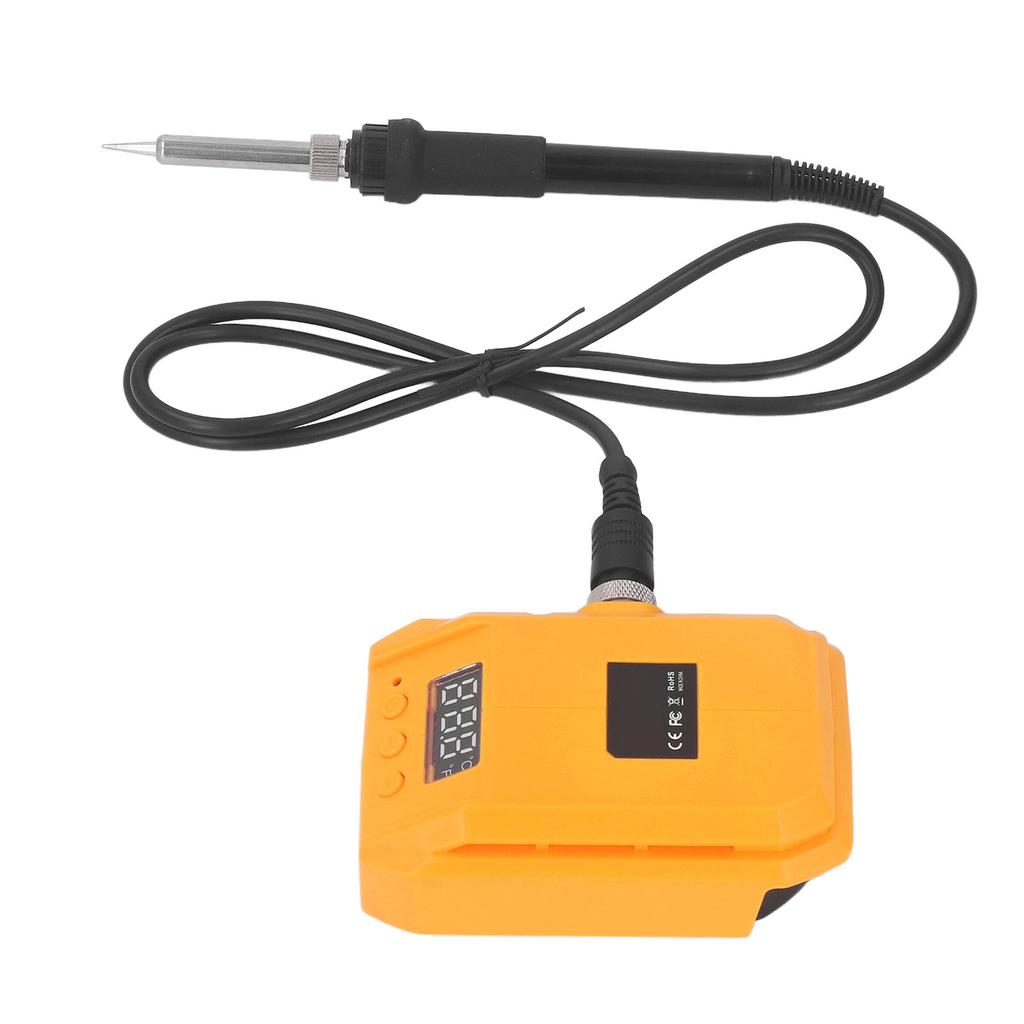 Bezprzewodowa stacja lutownicza 20 V Regulowana temperatura Cyfrowy wyświetlacz dla DCB180 DCB182 DCB184