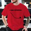 I Had Potential Shirt Project Hail Mary Tshirt Jazz Hands Funny Science Gift Teacher Shirts Cotton Tops Unisex Clothing