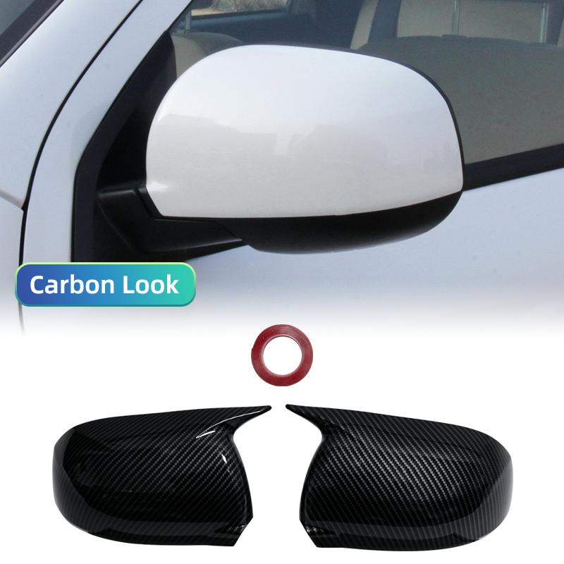 Car Rearview Mirror Cover Side Wing Mirror Cover Caps Gloss Black For Mitsubishi For ASX For Outlander 2013-2018 Left &Right