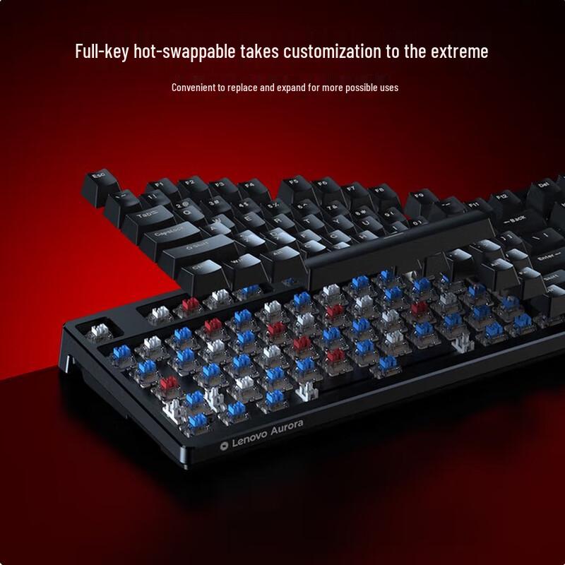 Lenovo Aurora Series GK10 Hot-Swappable Wired Mechanical Keyboard
