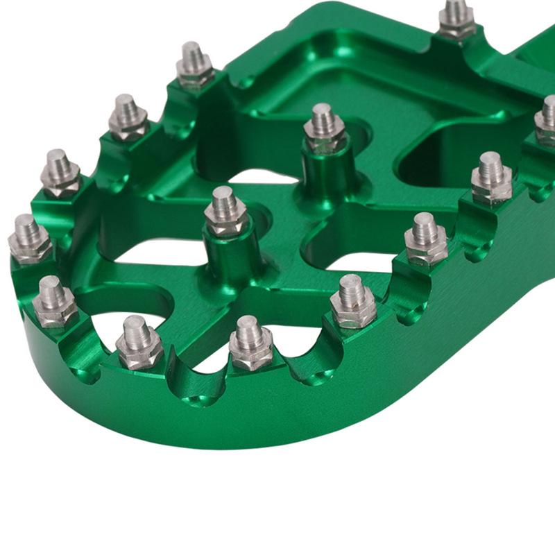 CNC Aluminum Foot Pegs for KLX110/110L & KX60 Off-Road Motorcycles